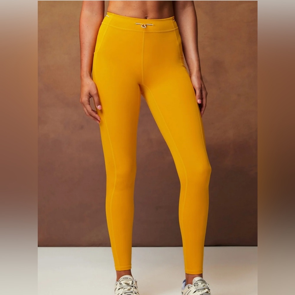 Fabletics Yellow High-Waisted Leggings